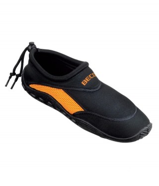 Badeschuhe/Surfschuhe BECO 9217 - orange/schwarz 	