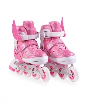 Kinder Inline-Skates 2 in 1 Set Ponny Pink