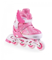 Kinder Inline-Skates 2 in 1 Set Ponny Pink