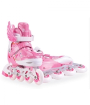 Kinder Inline-Skates 2 in 1 Set Ponny Pink