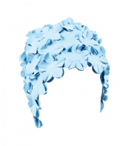 Gummi-Blütenhaube BECO Blau