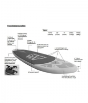 Stand Up Paddle Board Vapor 300 cm