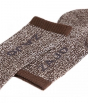 Thermosocken ZAJO Thermolite Midweight II Braun